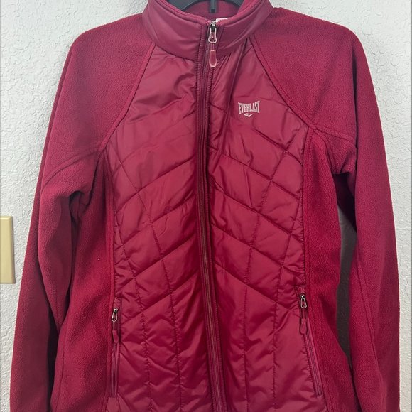 Everlast Jackets & Blazers - Everlast Women's Full Zip Fleece Puffer Jacket, Size M, Slightly Used